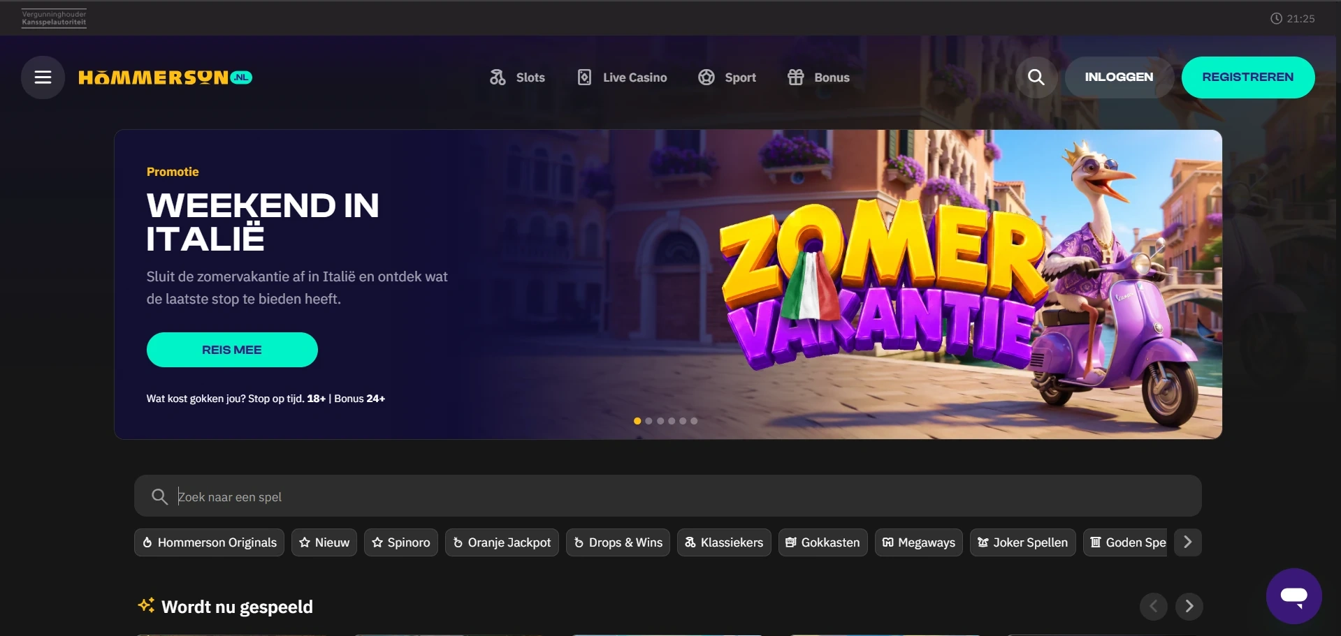 Hommerson online casino